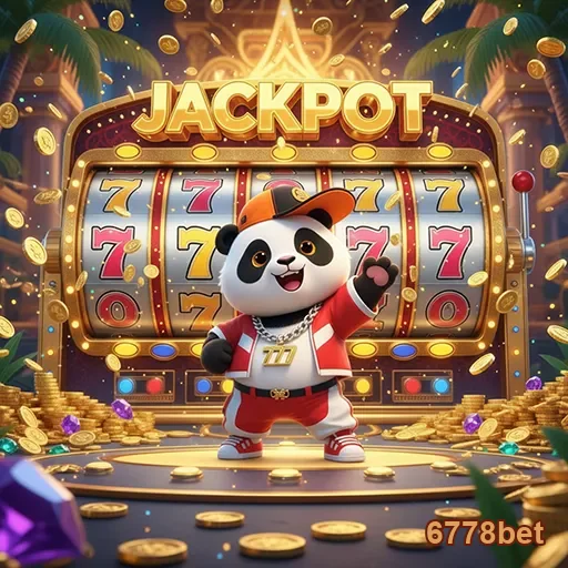 Animação do jackpot padrão do site 6778bet, destacando a emoção das apostas.